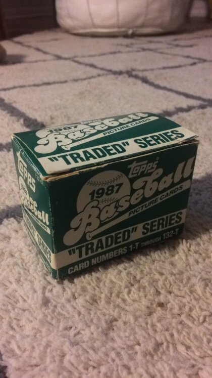 1987 Topps Traded Baseball Factory Set