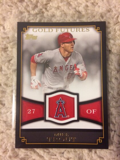 Mike Trout Gold Futures