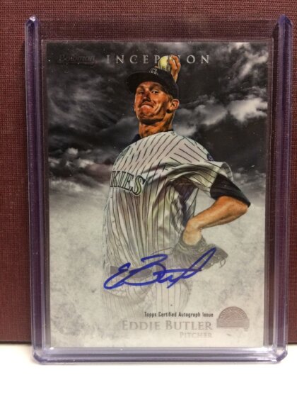 Eddie Butler Rookie Autograph