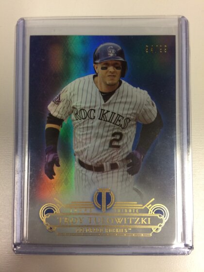 Troy Tulowitzki /99 Tribute