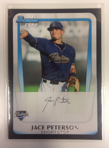 Jace Peterson 2011 Bowman Rookie