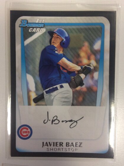 Javier Baez 2011 Bowman Rookie