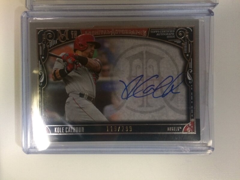 Kole Calhoun Museum Collection Auto