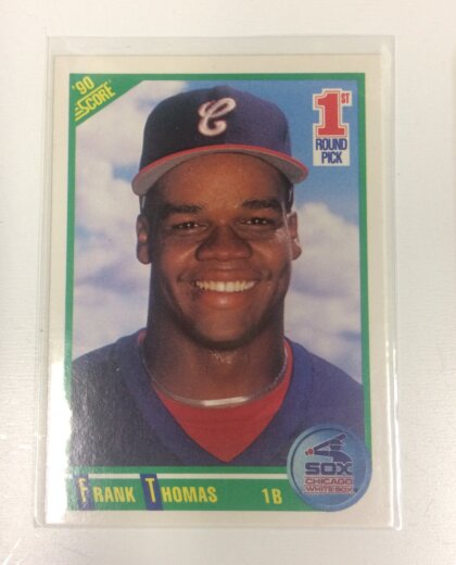 Frank Thomas 1990 Score #663 Rookie