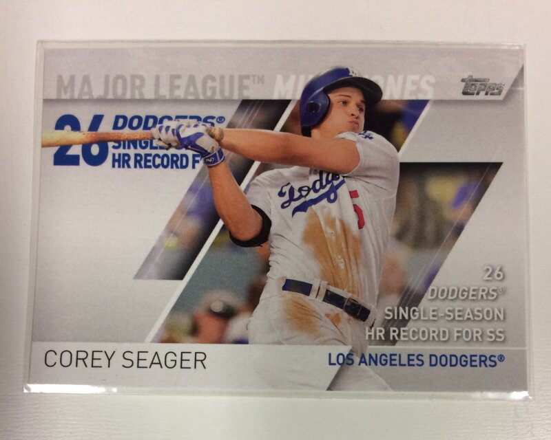 Corey Seager Topps Insert