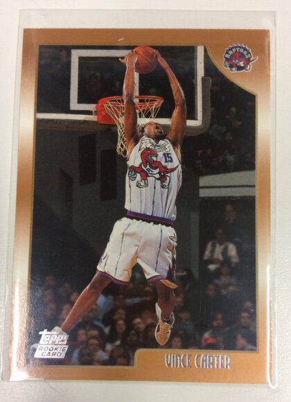 Vince Carter 1998-99 Topps Rookie