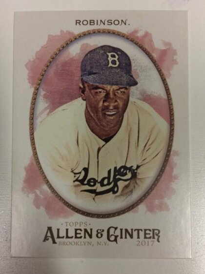 Jackie Robinson 2017 Allen & Ginter