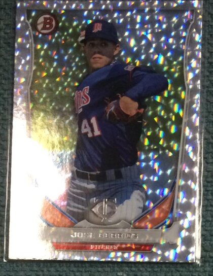 Jose Berrios 2014 Bowman Draft Rookie Silver Ice