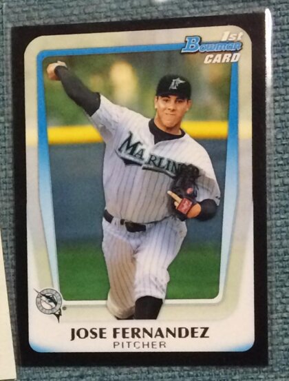 Jose Fernandez Rookie 2011 Bowman Draft