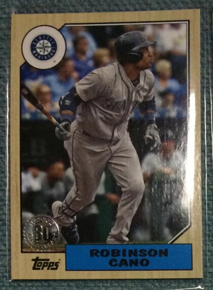 Robinson Cano 2017 Topps 1987 30th Anniversary