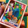 Charlie Hough anime series custom art card by Brian Dodson