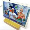 Tommy Lasorda anime custom art baseball card by Brian Dodson