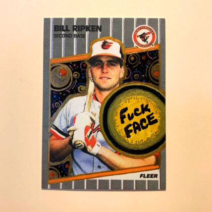 Bill Ripken F*** FACE custom art card