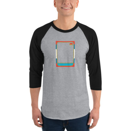 1986 Fleer Basketball raglan shirt