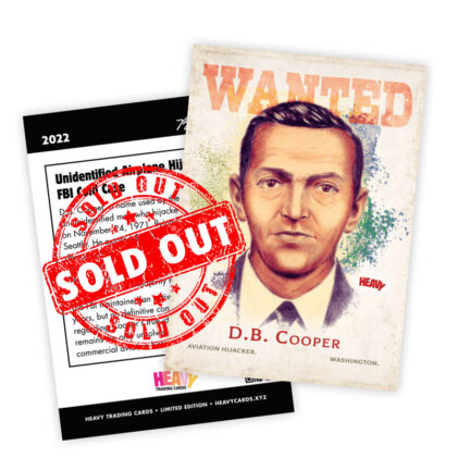 Heavy Trading Cards #14 – D.B. Cooper