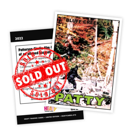 Heavy Trading Cards #02 – Patty (Bigfoot)