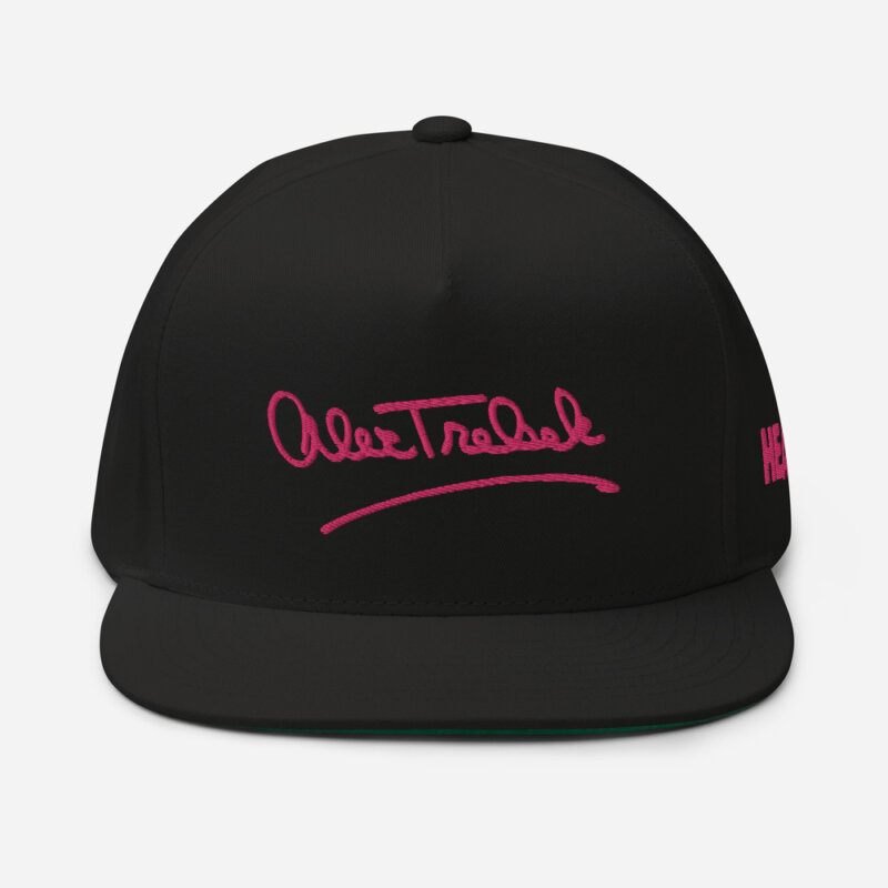 Alex Trebek Signature Cap - Limited Edition Pink /5 - Image 5