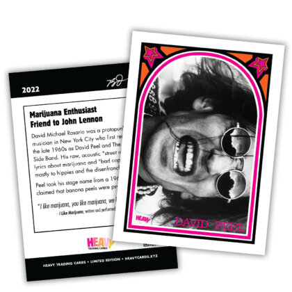 Heavy Trading Cards #09 – David Peel