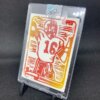 ICONS #3 Joe Montana Rookie - Linocut Print Card - Image 2