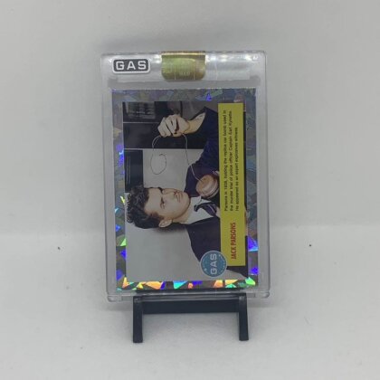 Jack Parsons 2023 G.A.S. Trading Cards Series 3 Cracked Ice Prizm #03/25