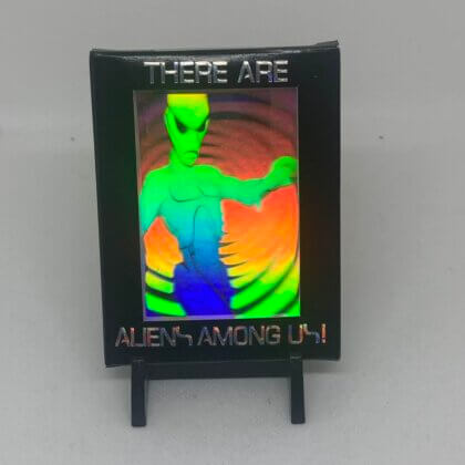 Aliens Among Us 1991 Fantasma Holographic 8-Card Set