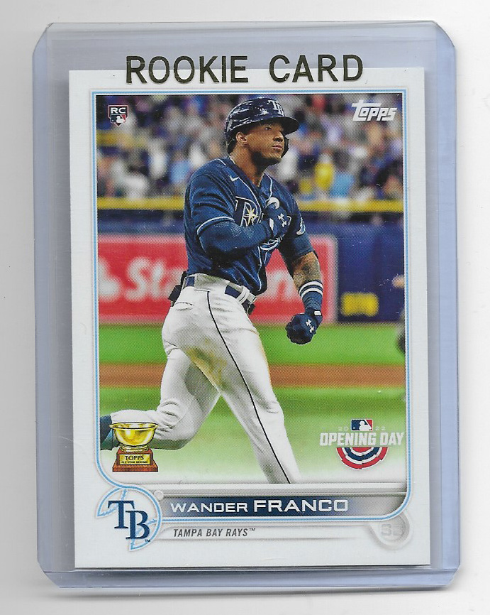 Wander Franco Rookie 2022 Topps Opening Day 208 Sports Cards and