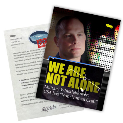 UAP Whistleblower David Grusch – Singularity 02 – Heavy Trading Cards