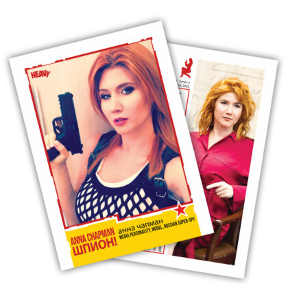 Heavy Trading Cards S3 #2 – Anna Chapman