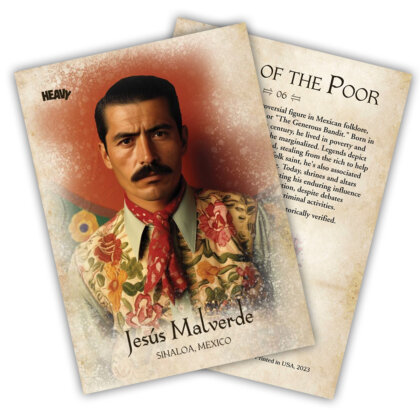 Heavy Trading Cards S3 #6 – Jesus Malverde