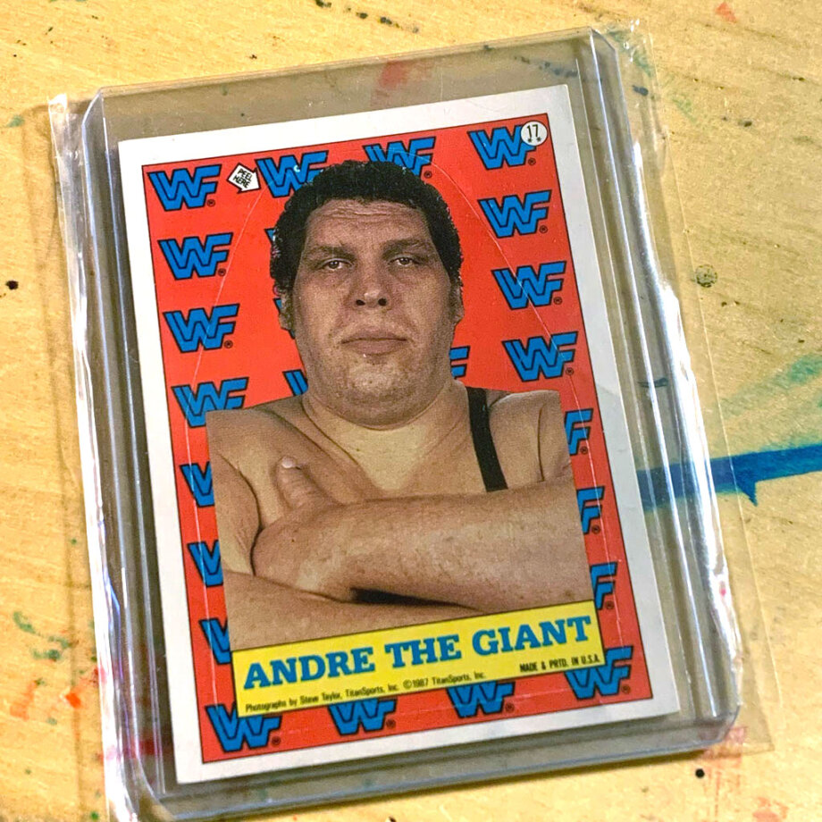 Andre The Giant WWF Rookie Card