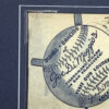 Joe DiMaggio Autographed Napkin - Image 3