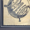 Joe DiMaggio Autographed Napkin - Image 4