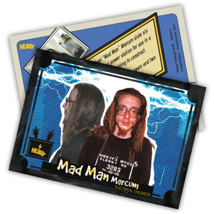 Heavy Trading Cards S3 #7 – Mad Man Marcum