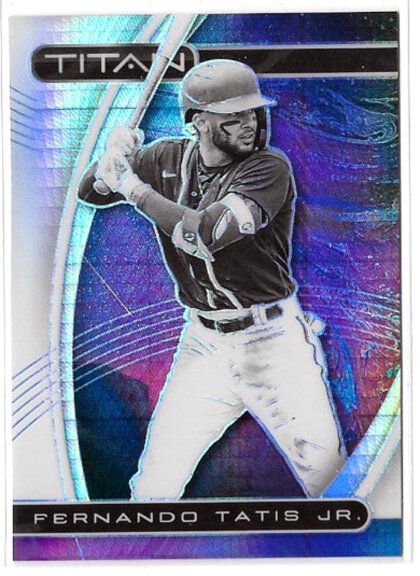 Fernando Tatis 2021 Panini Chronicles Titan Pulsar Prizm /299