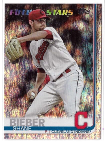 Shane Bieber 2019 Topps RC Foilboard #/162