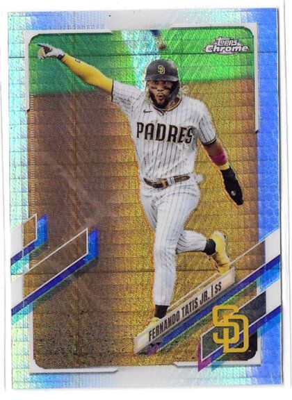 Fernando Tatis 2021 Topps Chrome X-Fractor