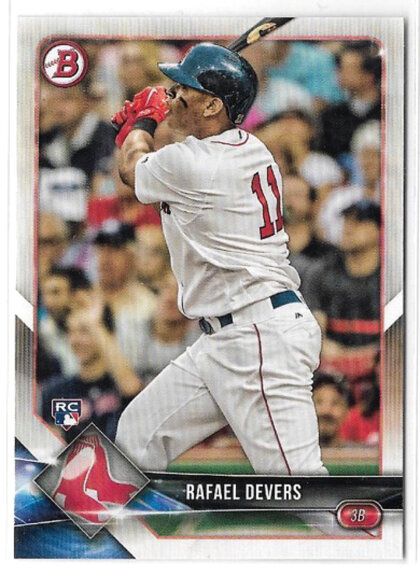 Rafael Devers 2018 Bowman ROOKIE