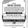Rafael Devers 2018 Donruss Rated Rookie - Image 2