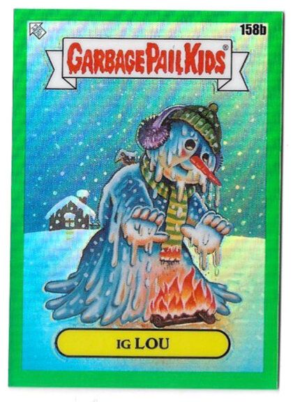 Ig Lou 2021 GPK Chrome OS4 Green Refractor /299