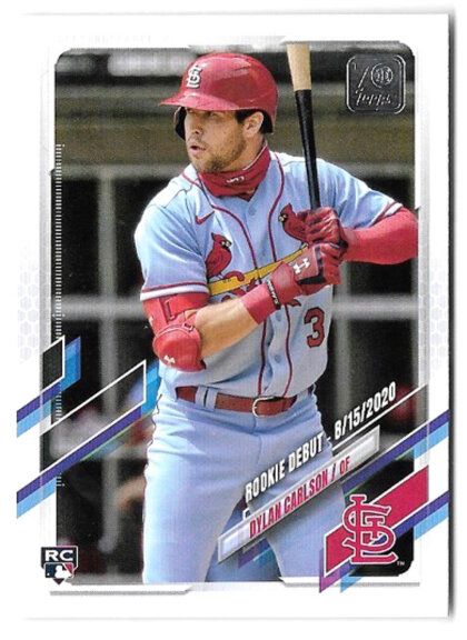 Dylan Carlson 2021 Topps Update RC