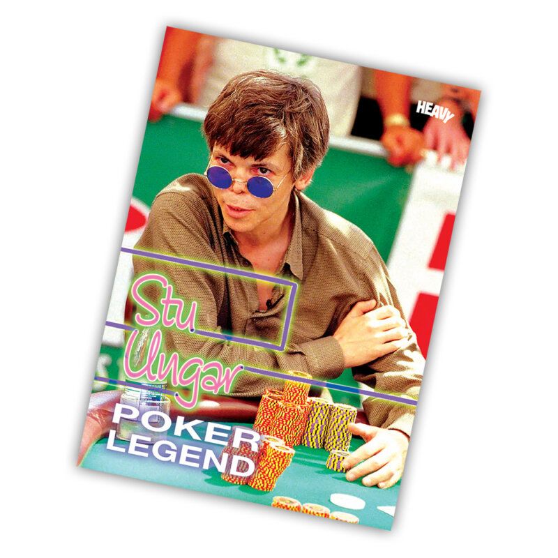 Heavy Trading Cards S3 #12 - Stu Ungar - Image 2