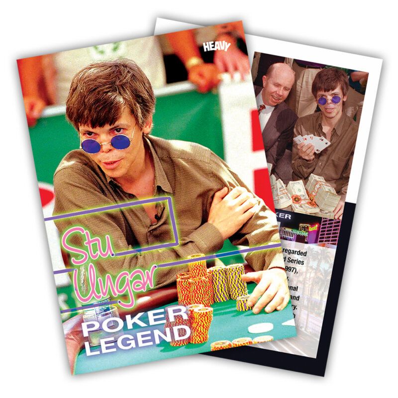 Heavy Trading Cards S3 #12 - Stu Ungar