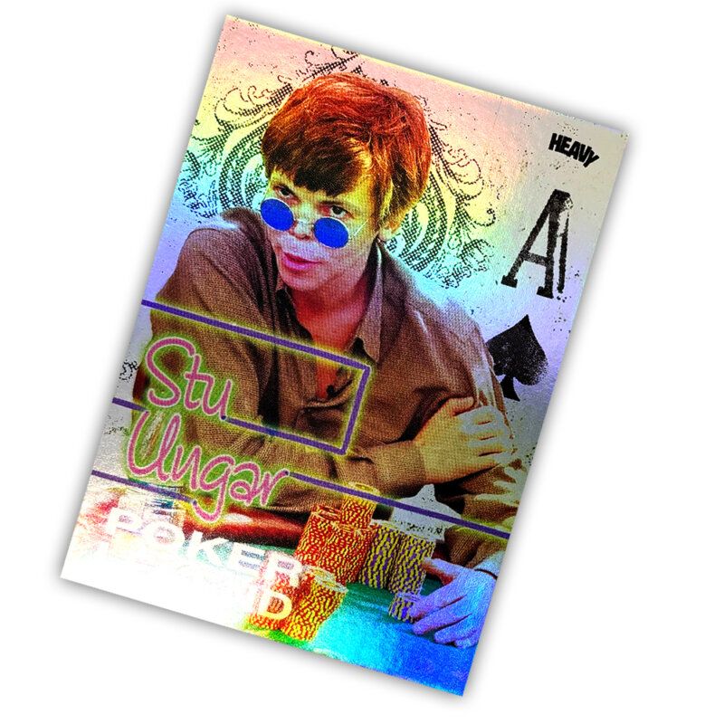 Heavy Trading Cards S3 #12 - Stu Ungar - Image 5